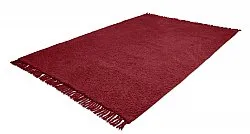 Shaggy rugs - Alba Natural Cotton Shaggy (burgundy)