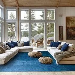 Wilton rug - Artena (dark blue)