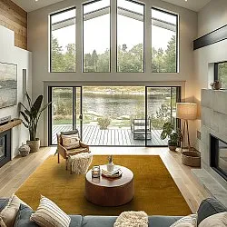 Wilton rug - Artena (ochre)