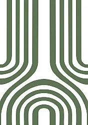 Wilton rug - Obidos (green/white)