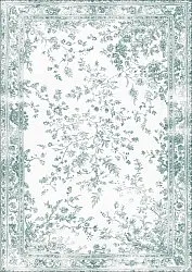 Wilton rug - Tulum (light blue/white)