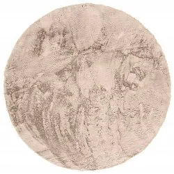 Round rugs - Cloud Super Soft (taupe)