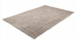 Shaggy rugs - Cremona Natural Cotton Shaggy (taupe)