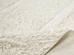 Shaggy rugs - Cremona Natural Cotton Shaggy (offwhite)