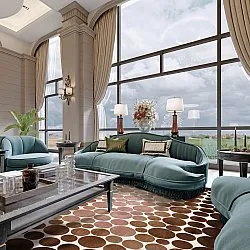 Wilton rug - Marineo (brown)