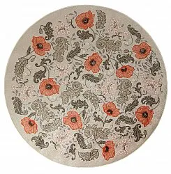 Round rug - Poppy (beige)