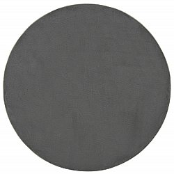 Round rug - Vevila (dark grey)