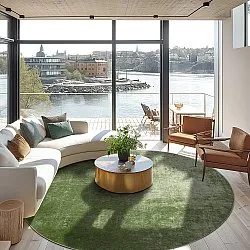 Round rug - Lynton (green)