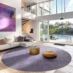 Round rug - Lynton (light purple)