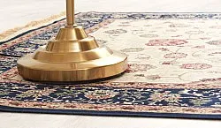 Wilton rug - Angelica (ivory/navy)