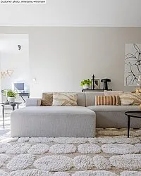 Shaggy rugs - Fondi (beige)