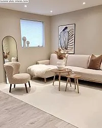 Wilton rug - Sunayama (white)