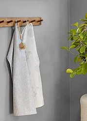Kitchen towels 2-pack - Merja (grey)