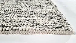 Wool rug - Mesra (black/white)