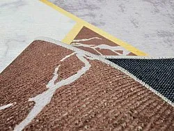 Wilton rug - Savino (grey/white/brown)