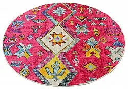 Round rug - Misare (pink/multi)