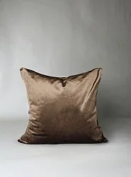 Velvet cushion cover - Marlyn (brown)