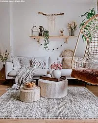 Wool rug - Luna (beige)