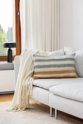 Cushion cover in wool mix - Monica (yellow)
