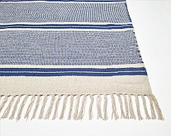 Rag rug - Moss (blue)