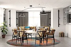 Round rug - Foggia (multi)