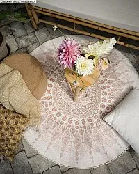 Round rug - Sandrigo (beige)