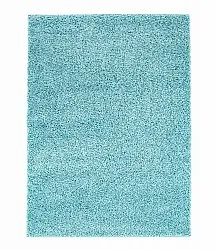 Trim shaggy rug turquoise round short pile long 60x120-cm 80x 150 cm 140x200 cm 160x230 cm 200x300 cm