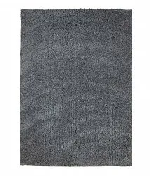 Soft Shine shaggy rug Dark grey round short pile long 60x120-cm 80x 150 cm 140x200 cm 160x230 cm 200x300 cm