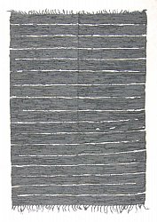 Rag rug - Nordal Design (grey - 100% leather)