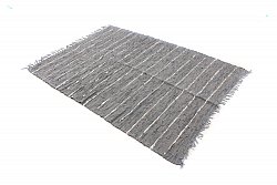 Rag rugs - Nordal Design (grey, 100% leather)