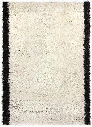 Wool rug - Nova (white/black)
