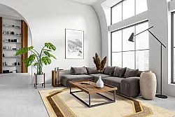 Wilton rug - Olympia (beige/brown)