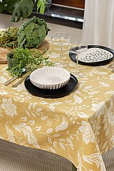 Cotton tablecloth Onni (yellow)
