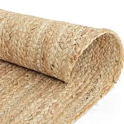 Irregular round jute rug - San Francisco (jute)