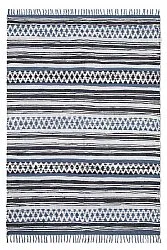 Rag rug - Orissa (blue)