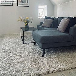 Shaggy rugs - Orkney (white/offwhite)
