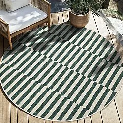 Round rug - Indoor/Outdoor Otto (green)