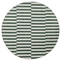 Round rug - Indoor/Outdoor Otto (green)
