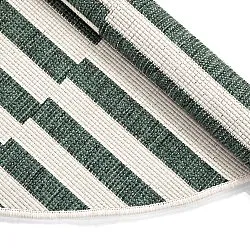 Round rug - Indoor/Outdoor Otto (green)
