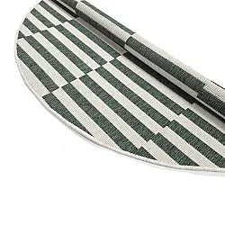 Round rug - Indoor/Outdoor Otto (green)