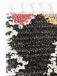 Shaggy rugs - Macchia (black/multi)