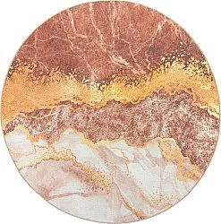 Round rug - Padova (pink/multi)