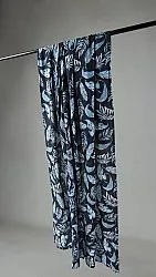 Curtains - Cotton curtain Lowe (blue)