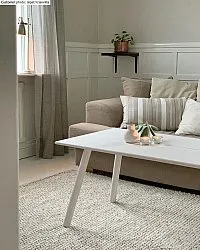 Wool rug - Avafors Wool Bubble (beige)