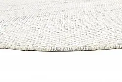 Round rug - Plockton (grey/white/green)