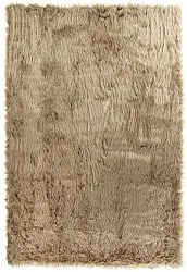Shaggy rugs - Pomaire (brown)