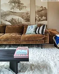 Shaggy rugs - Pomaire (white)