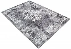 Wilton rug - Santi (dark grey/white)
