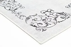 Wilton rug - Santi (white/black)