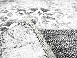 Wilton rug - Santi (grey/white)